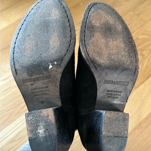 Zadig & Voltaire black ankle boots size 36 or 6.5 - Picture 6 of 8